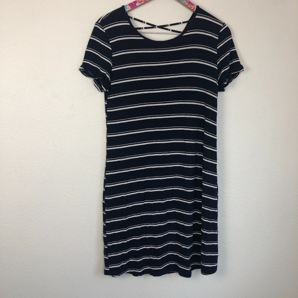 Maurices striped tee dress size XS // 0747